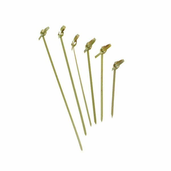 Packnwood 3.5 In. Noshi Bamboo Looped Skewer, 2000PK 209BBBCL90